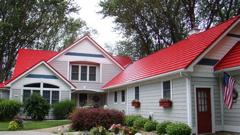 red metal roof colors